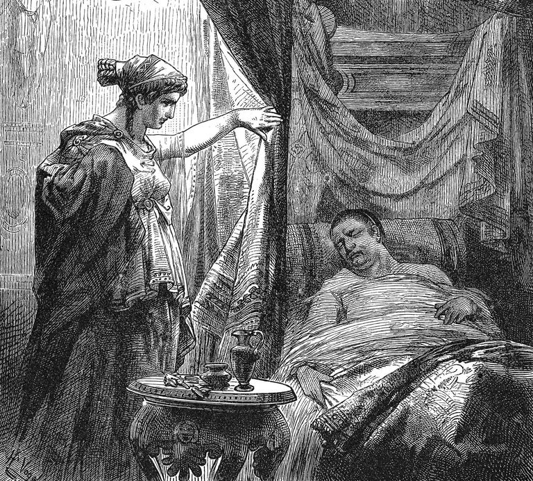 https://www.gettyimages.com/detail/photo/engraving-illustration-of-livia-at-the-death-bed-of-royalty-free-image/1276012028?phrase=Livia+Drusilla