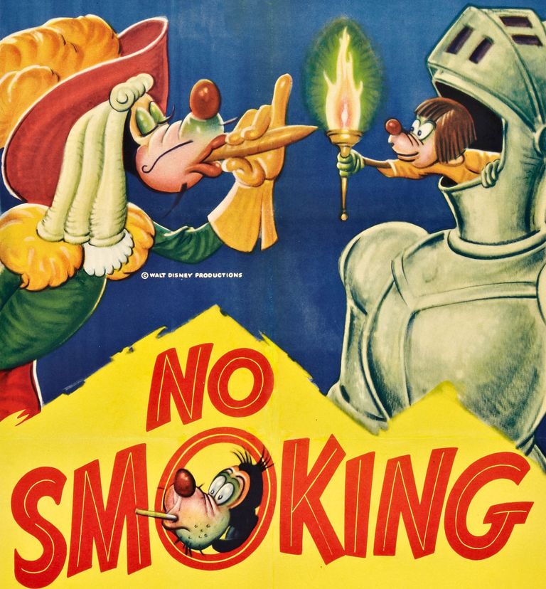 https://www.gettyimages.com/detail/news-photo/no-smoking-poster-left-goofy-poster-art-1951-news-photo/1137253468