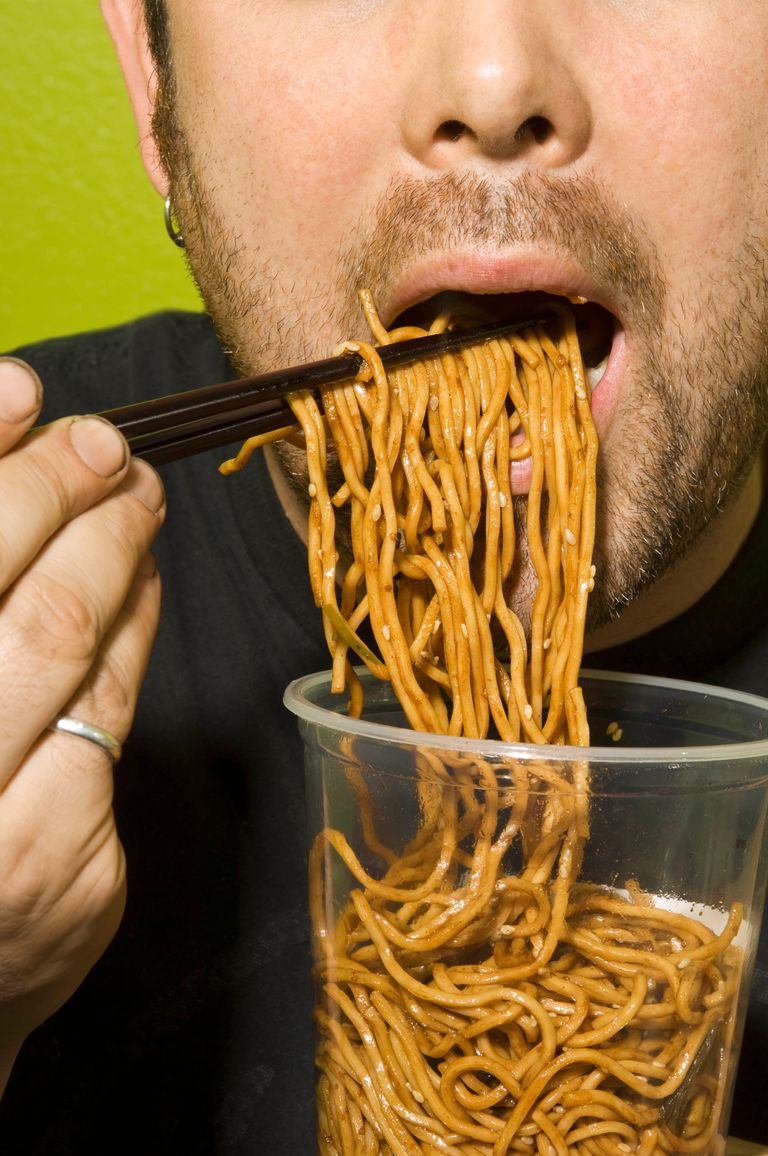 https://www.gettyimages.co.uk/detail/photo/man-eating-noodles-royalty-free-image/145910302?phrase=leftover+pasta&adppopup=true
