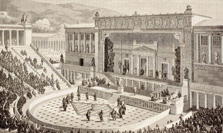 https://www.gettyimages.co.uk/detail/news-photo/artists-impression-of-a-reconstructed-theatre-of-dionysus-news-photo/188003249
