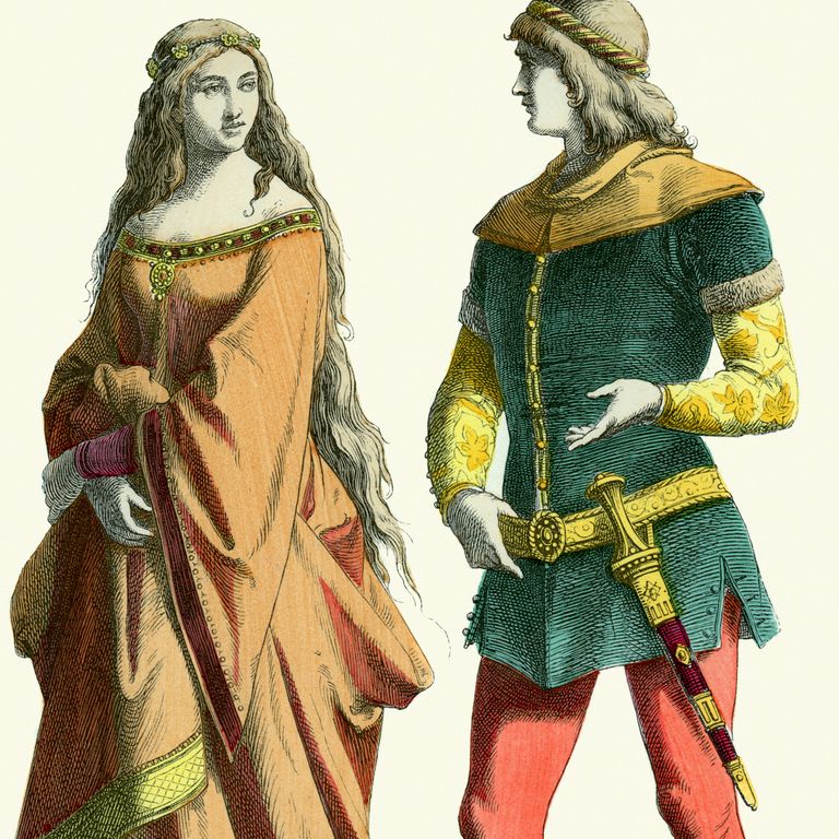 https://www.gettyimages.co.uk/detail/illustration/medieval-fashion-of-the-14th-century-knight-royalty-free-illustration/1266932391?phrase=14th+century+lady