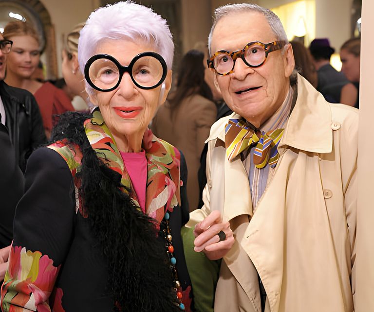 https://www.gettyimages.co.uk/detail/news-photo/iris-apfel-and-husband-carl-apfel-attend-a-cocktail-party-news-photo/105870045