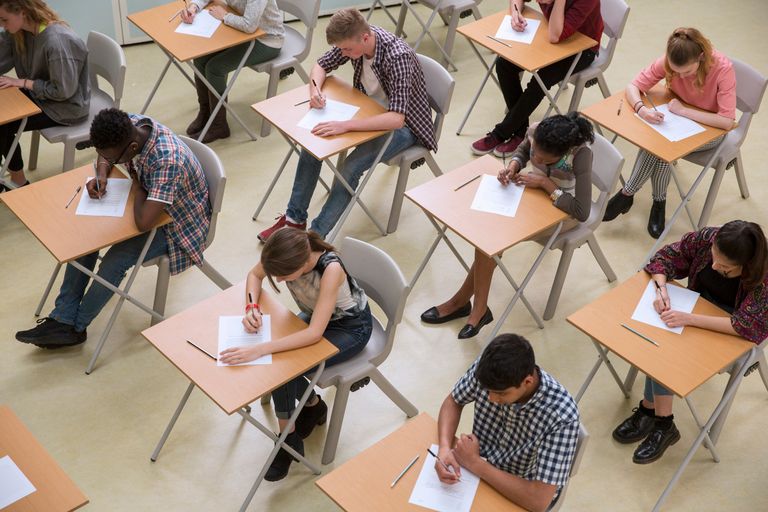 https://www.gettyimages.co.uk/detail/photo/elevated-view-of-students-writing-their-gcse-exam-royalty-free-image/525409577