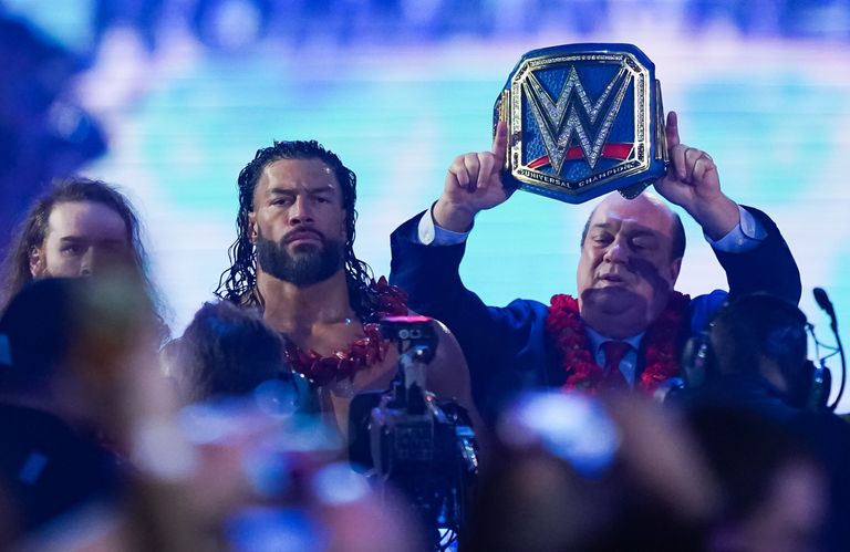 https://www.gettyimages.co.uk/detail/news-photo/roman-reigns-and-paul-heyman-walk-into-the-arena-prior-to-news-photo/1460455170