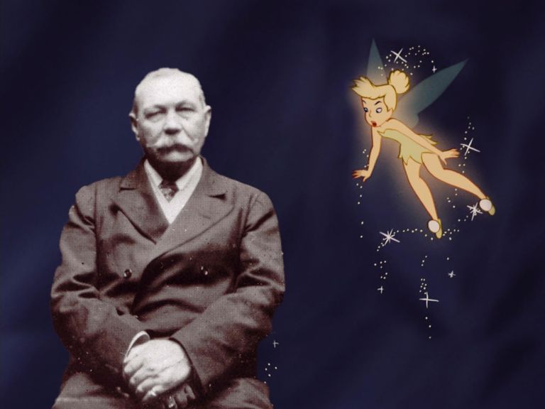 Sir Arthur Conan Doyle and Tinker Bell