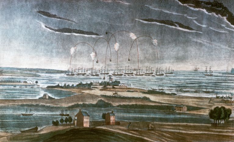 https://www.gettyimages.com/detail/news-photo/the-bombardment-of-fort-mchenry-by-british-forces-on-news-photo/517359556