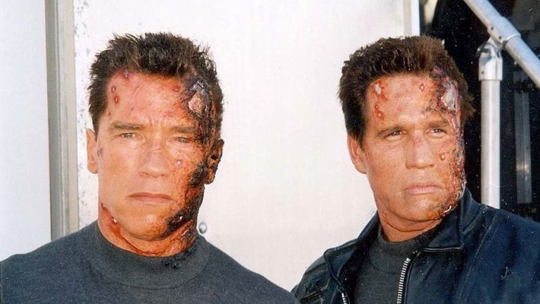 Arnold Schwarzenegger double